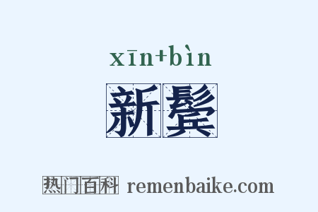 新鬓是什么意思的图片
